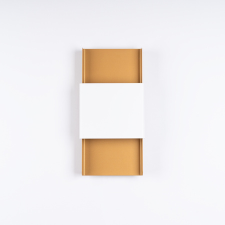 Kinkiet DURLIN złoty/biały Sollux SL.1353