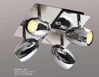 Plafon Baron-4SQ firmy Italux