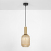 Lampa wisząca z ryflowanym kloszem HIRO Kaja Lighting K-5885