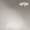 Podłużna szklana lampa wisząca 98cm LED 3000K Cosmo MOD210PL-L39BS3K Maytoni