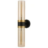 Czarny kinkiet Malika 2xE27 z kloszami miodowymi WL0123-2 Yaskr