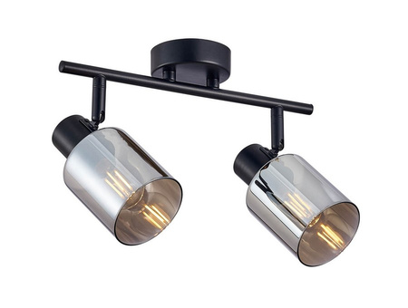 Lampa sufitowa SANTIA  Italux SPL-65342-2-BK-SG