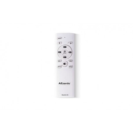 Okrągły czarny plafon LED 30cm z pilotem MONZA R 30 CCT BK + REMOTE CONTROL AZZARDO AZ4761