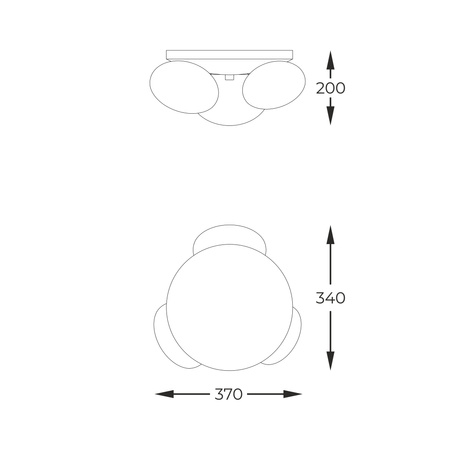 Lampa sufitowa OMI G9 LED Zuma Line 1191