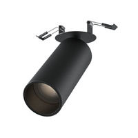 Czarna oprawa podtynkowa regulowana tuba LED 4000K FOCUS LED C053CL-L12W4K-W-B Maytoni