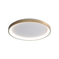 Lampa sufitowa plafon Raden 48cm złota LED 3000-6000K Italux CLN-3151-S-GD