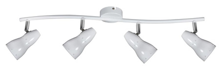 LAMPA FIORD LISTWA 4X40W E14 BIAŁY Candellux 94-54548