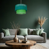 Lampa wisząca BUENO zielony 1xE27 Milagro MLP1828