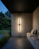 Ciemnoszary kinkiet elewacyjny LED 90cm BARI GREY Kaja Lighting  K-82433