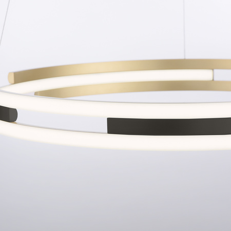 Lampa wisząca matowy okrąg 60cm sterowany pilotem i aplikacją Q-BELUGA Paul Neuhaus 2051-60
