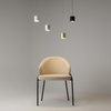 Czarna lampa wisząca tuba 8,2cm na żarówkę GX53 Polar P088PL-GX53-B Maytoni