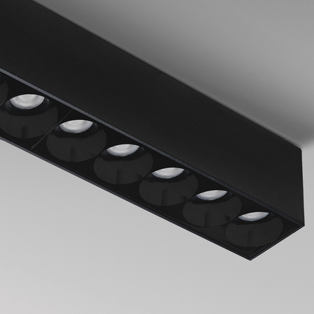 Lampa sufitowa natynkowa prostokątna 26,7cm LED TETRIX 10 20W CCT BK AZZARDO AZ6282