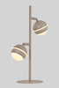 Lampa stojąca dwójka Biarritz kaszmirowa Aviano Lighting 8047-213