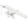 Kinkiet Isla biały 62cm IP44 LED CCT Light Prestige GS-LWB-20W WH CCT