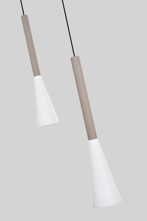 Lampa wisząca siódemka prosta Trompto kaszmirowa Aviano Lighting 7050-724