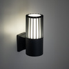 Szary kinkiet jednokierunkowy na elewacje 1xE27 RIBO GRAY Tk Lighting 11506