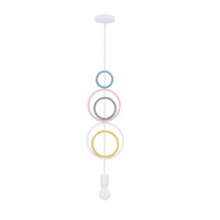 HOOPS 5 LAMPA WISZĄCA 1X20W E27 IQ KIDS MIX KOLOR Candellux 31-12036