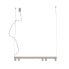 Beżowa lampa wisząca 120cm FOURTY LINE LED Nowodvorski 12405
