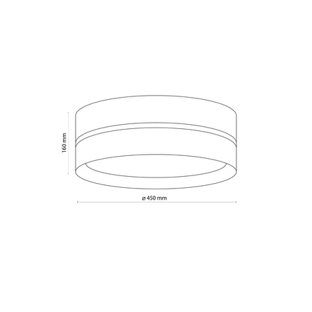 Lampa sufitowa LINOBIANCO TK Lighting 6577