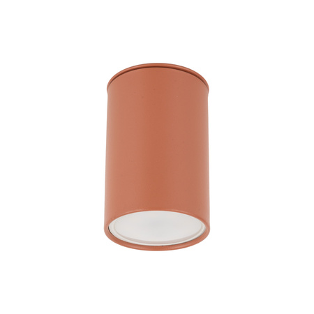 Mały spot natynkowy w kolorze ceglanym TOP BRICK 1XGU10 Tk Lighting 11337
