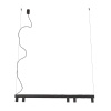 Lampa wisząca czarna FOURTY LINE LED 1200 Nowodvorski 12406