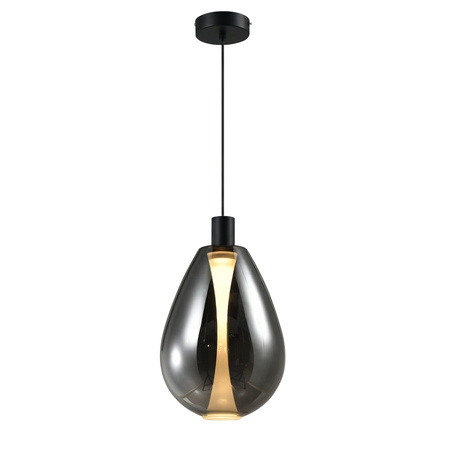Lampa wisząca z ciekawym dymionym kloszem DENSO 30 1xGU10 Candellux Studio 31-51387