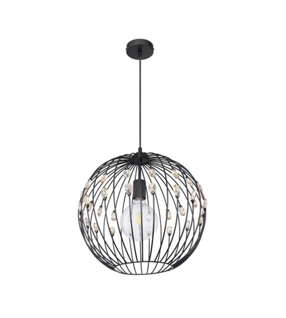 Lampa wisząca HANAKO czarna Globo 16029H1