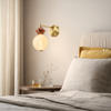 Kinkiet ceramiczny mosiężny+brązowy FLORES 7W LED 3000K Candellux Studio 21-50694