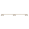 Listwa sufitowa 200cm w kolorze beżowym z ruchomymi reflektorami EXO 6 LINE 200 BEIGE AZZARDO AZ6658