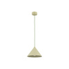 Stożek wiszący w kolorze pistacjowym 21cm CONO S PISTACIO 1xE27 Tk Lighting 11417