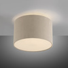 Lampa sufitowa okrągły abazur 35cm w kolorze beżowym DURO 1xE27 Just Light 14891-39