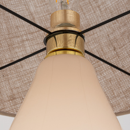 Lampka stołowa LACRIMA ECRU TK Lighting 5436 