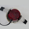 Czarne okrągłe oczko sufitowe 8,5cm 4 barwy światła PUR 4CCT SWITCH BK Azzardo AZ6852