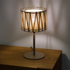 Lampka nocna do sypialni kolor sabia 1xE27 HARMONY SABIA JUTA Tk Lighting 16198
