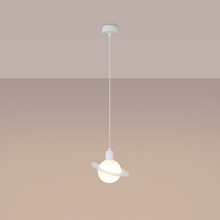 Lampa wisząca HYPERION 1 biały Sollux SL.1356