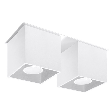 Lampa sufitowa, oprawa podwójna QUAD Sollux Lighting SL.0063 SL.0064 SL.0065 - kolor do wyboru