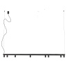 Lampa wisząca czarna podłużna 200cm FOURTY LINE LED Nowodvorski 12292