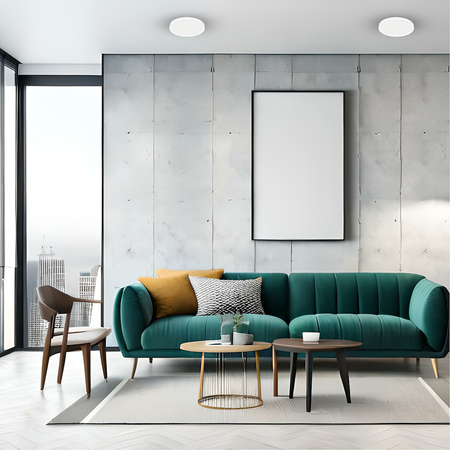 Plafon MAQ 18W 3CCT Biały Milagro ML1660