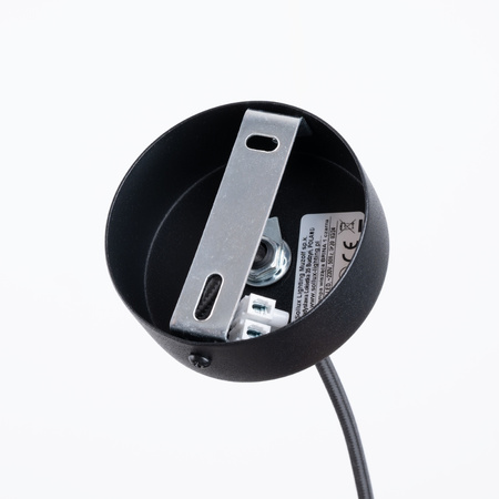 Lampa wisząca BRINA 1 czarna Sollux SL.1332