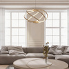 Lampa wisząca Kandor złota LED CCT Light Prestige LP-1425/1P GD
