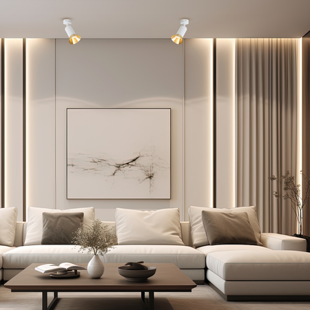 Oprawa Tulip Spot Biały 1xGU10 ML1204