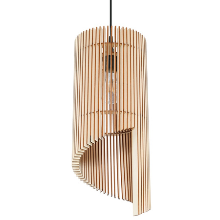 Lampa wisząca ALEXIA naturalne drewno Sollux Lighting SL.0640