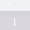 Lampa wisząca PRYSM 1 biała Sollux SL.1397