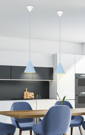 LAMPA WISZĄCA VOSS 1 ŻÓŁTY Candellux 50101179