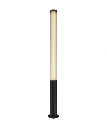 Czarny słupek ogrodowy LED 152cm Maxlight F0066 Gardenia 32W