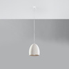 Lampa wisząca FLAWIUSZ ceramiczna biała Sollux Lighting SL.0848