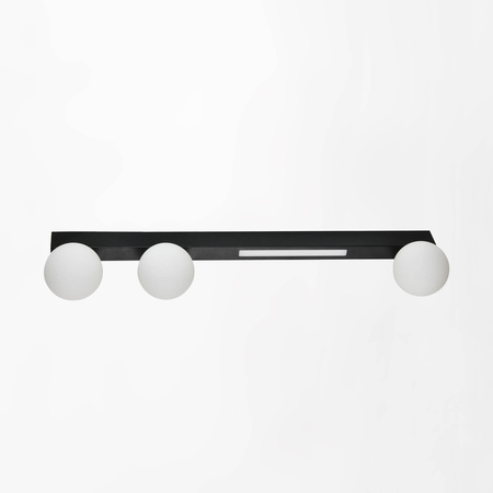 Lampa sufitowa podłużna 3 kule plus podświetlenie LUND G9/LED Zuma Line W231102-3