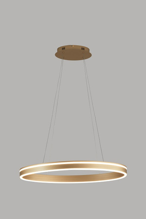 Lampa wisząca owalna z trzystopniowym ściemniaczem typu "klik" Vivies Aviano Lighting 6201-115