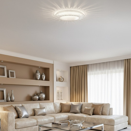 Plafon z neutralną barwą światła ROX 34W LED Ø480 Milagro ML2053