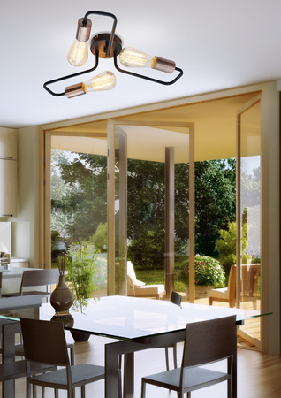 Lampa sufitowa HERPE III Candellux 33-66916